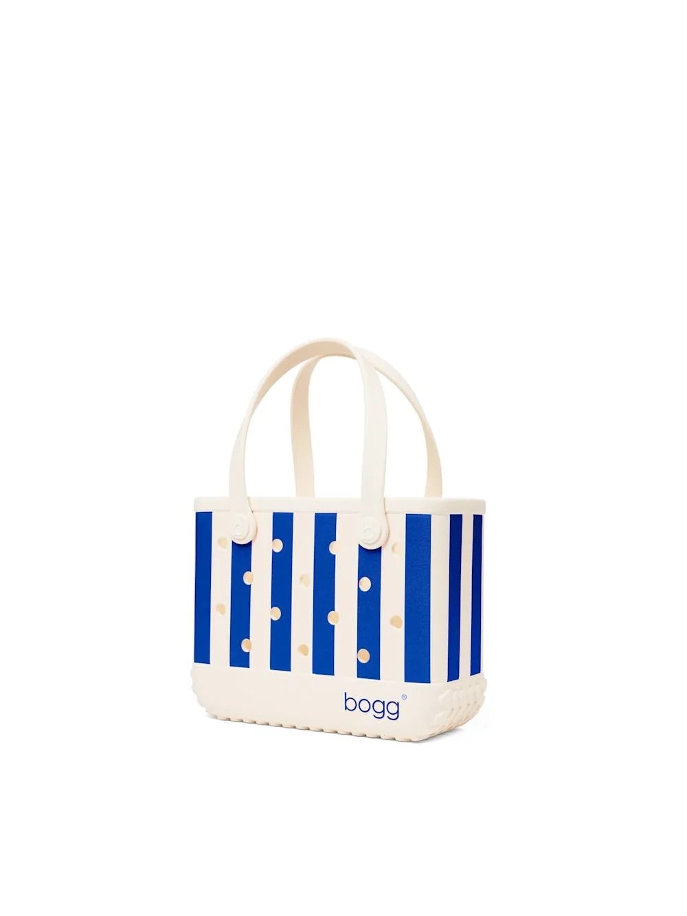 NWT Bitty Bogg Mykonos Blue Stripe Bag